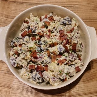 potato salad in bowl