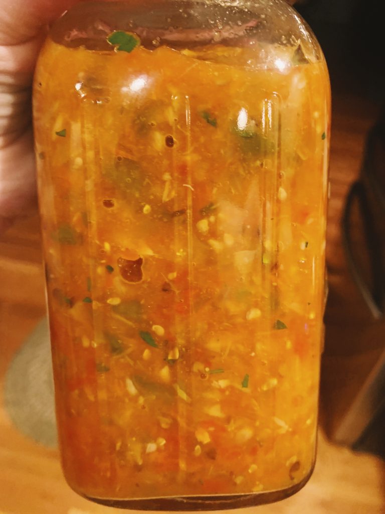 jar of salsa 